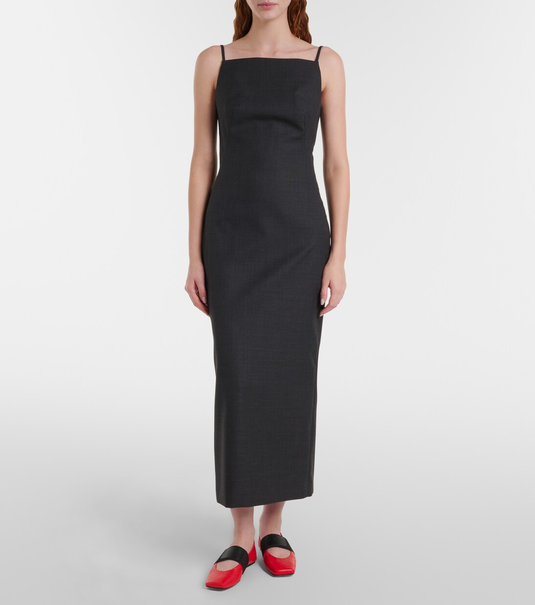 Sliced Square leather ballet flats | Givenchy