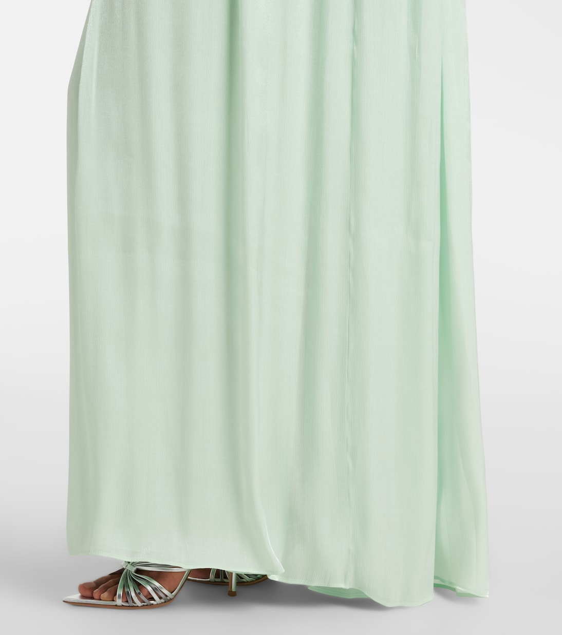 Elline embellished pleated gown | Costarellos