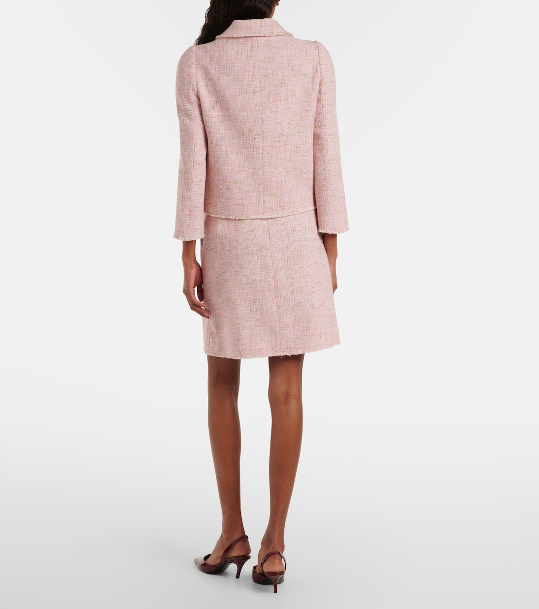 Bleistiftrock aus Tweed | Shushu/Tong