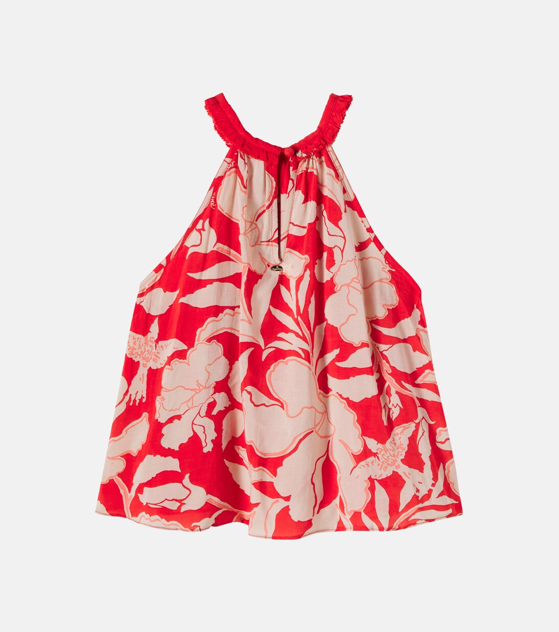 Cleo floral halterneck dress | Poupette St Barth Kids