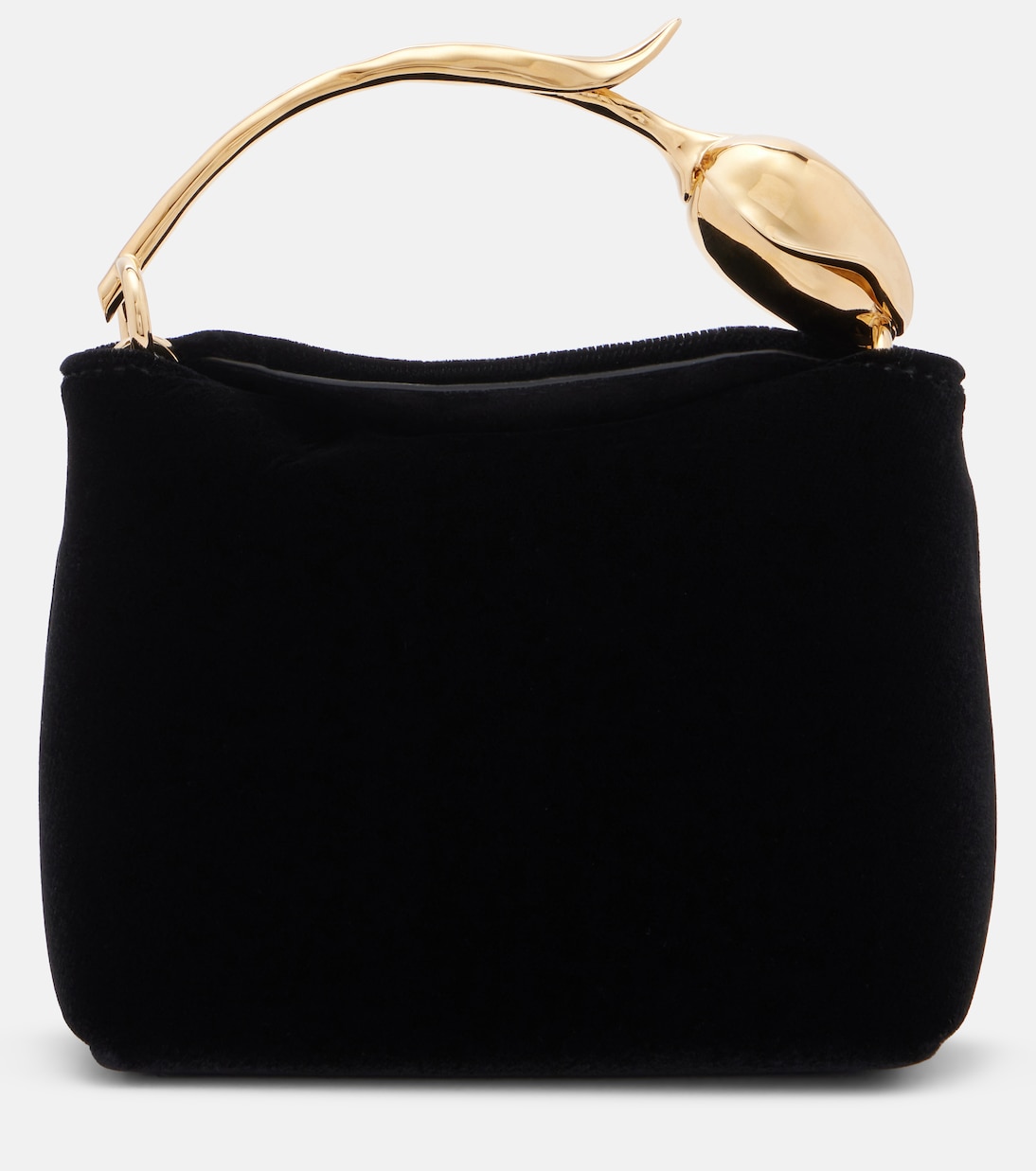 Bloom Micro velvet top-handle bag | Erdem
