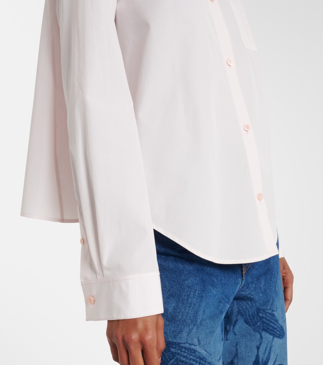 Paula's Ibiza camisa de popelín de algodón | Loewe