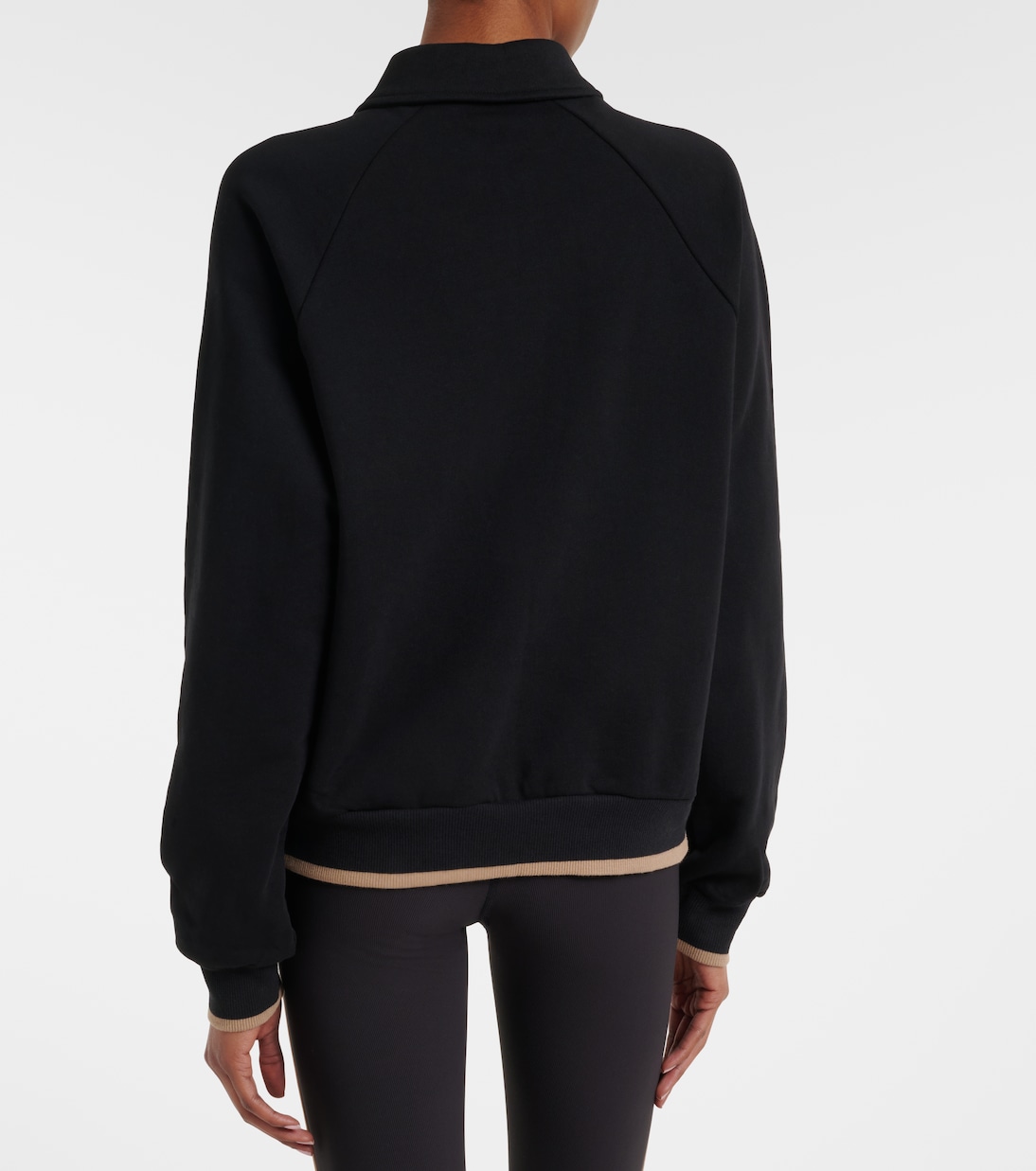 Collared Elle cotton polo shirt | The Upside