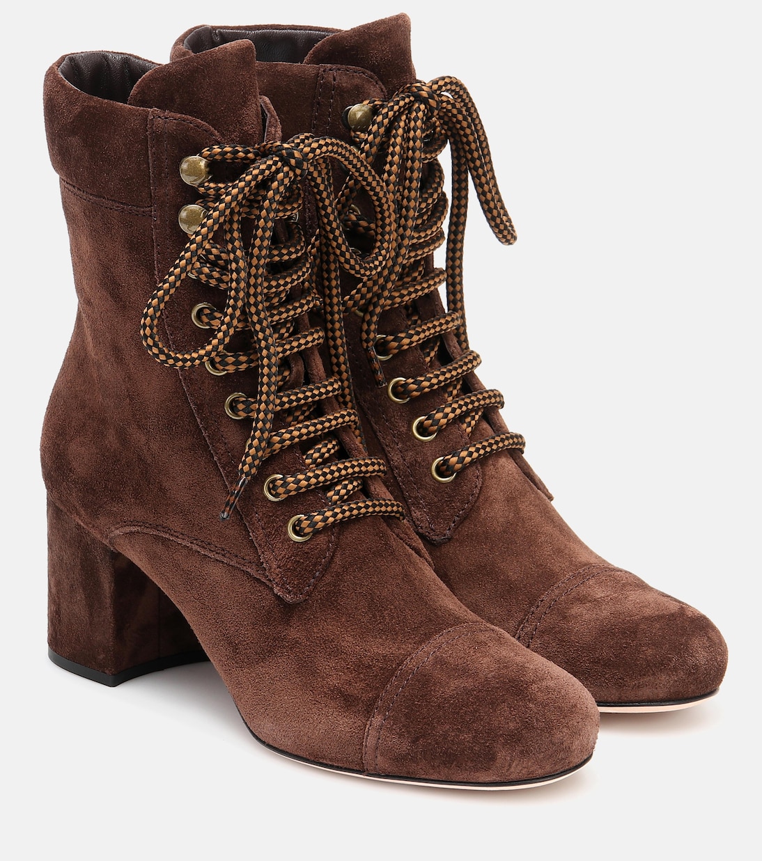 Suede ankle boots | Miu Miu