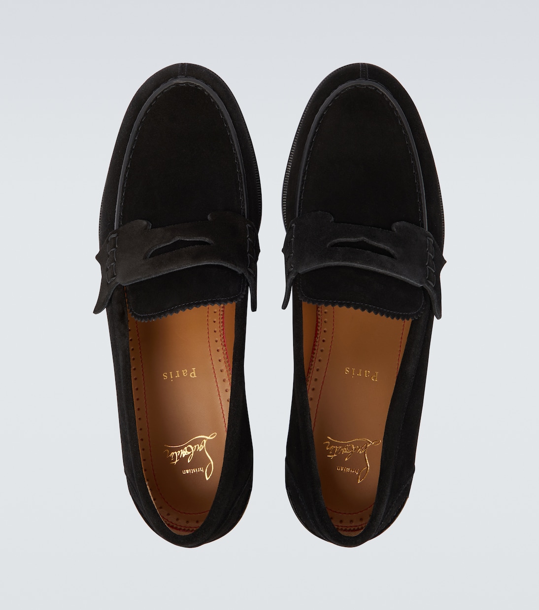 Loafers aus Veloursleder | Christian Louboutin