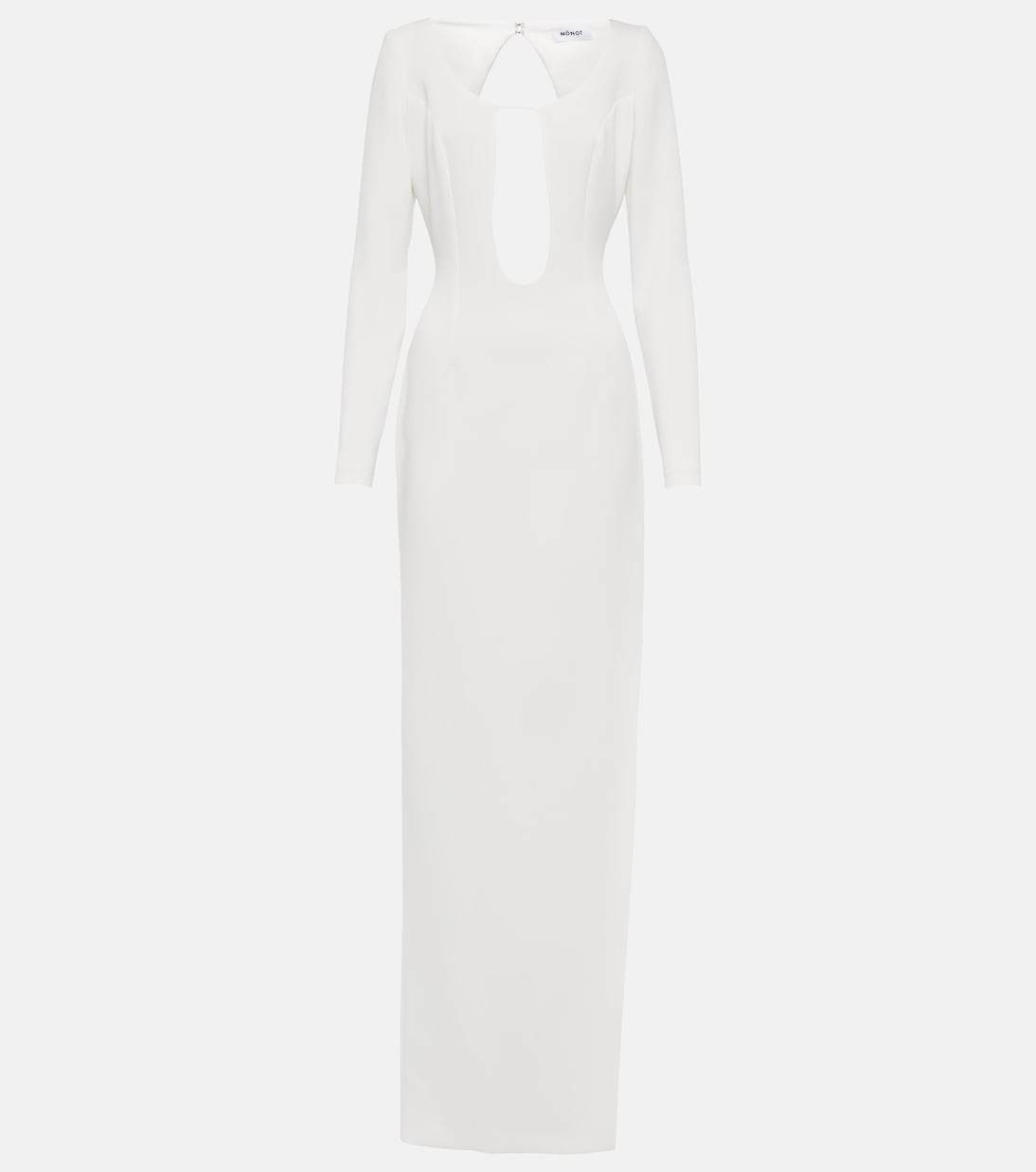 Robe longue en crêpe | Mônot