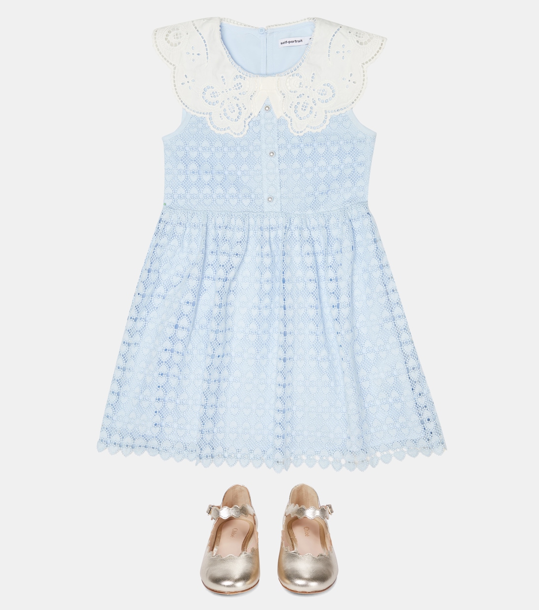 Robe en guipure | Self-Portrait Kids