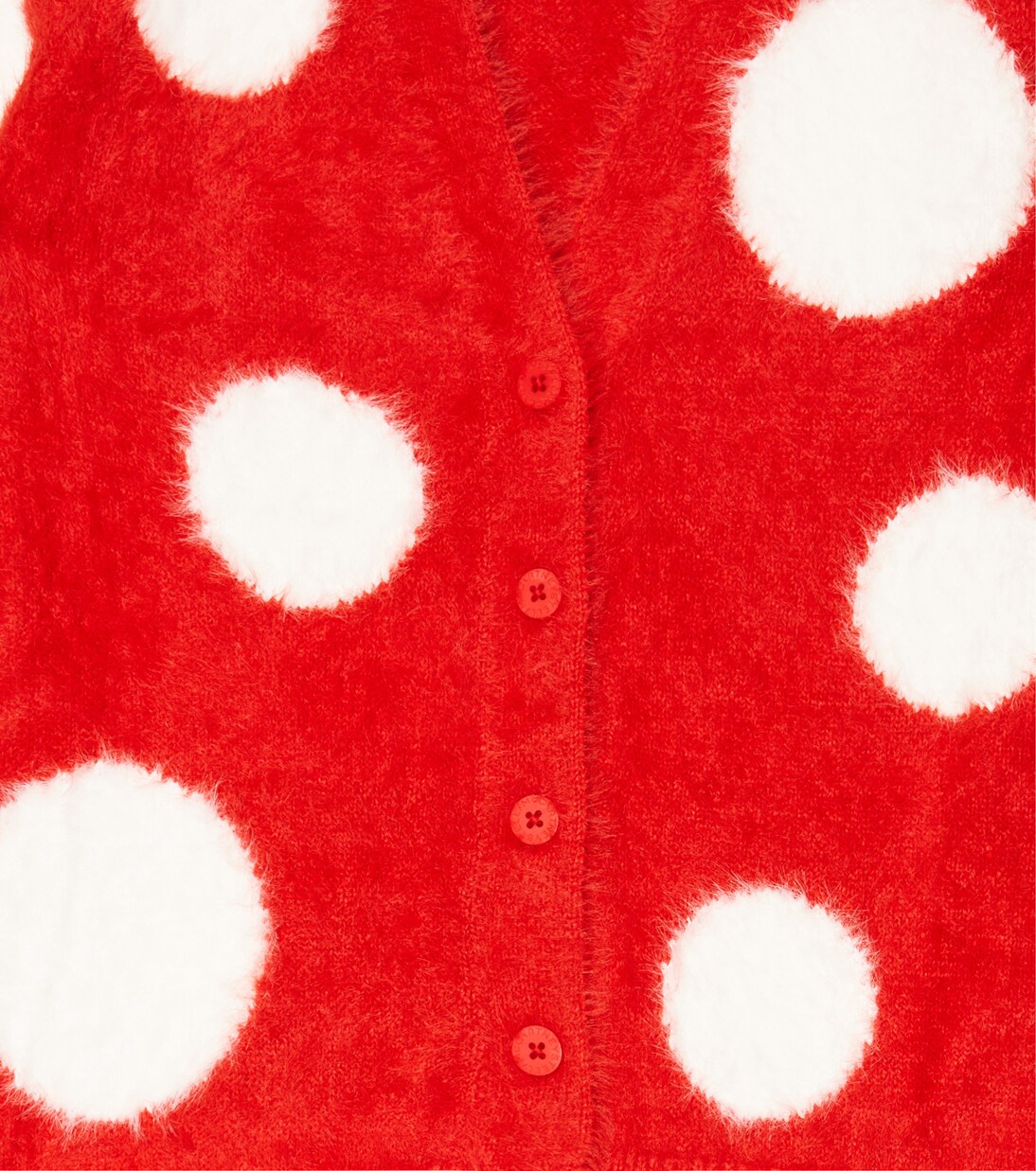 Polka-dot knit cardigan | Stella McCartney Kids