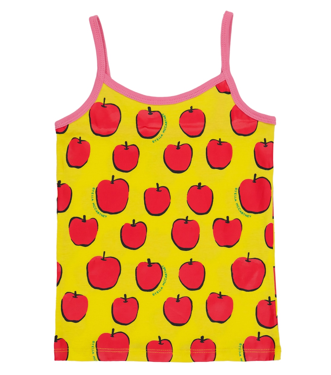 Set of 7 printed cotton tank tops | Stella McCartney Kids
