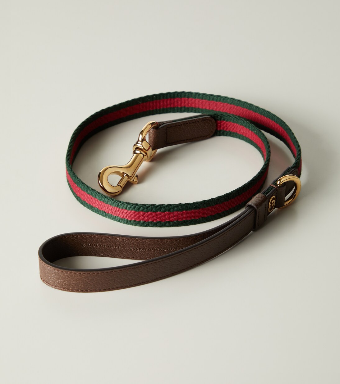 Web Stripe S/M dog leash | Gucci