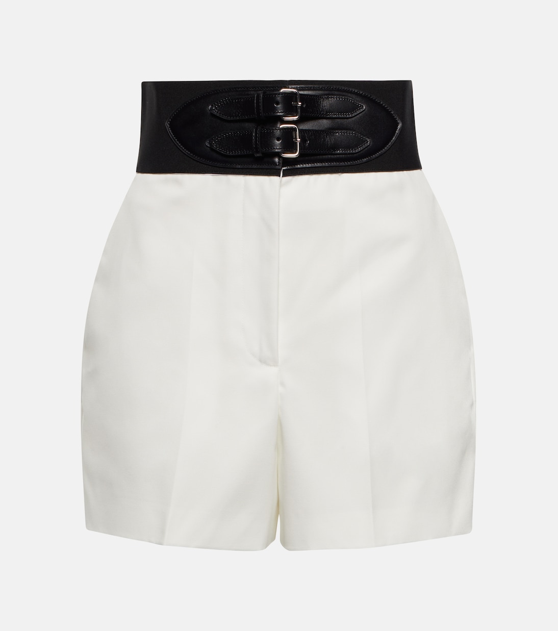 Short en coton mélangé à taille haute | Alaïa
