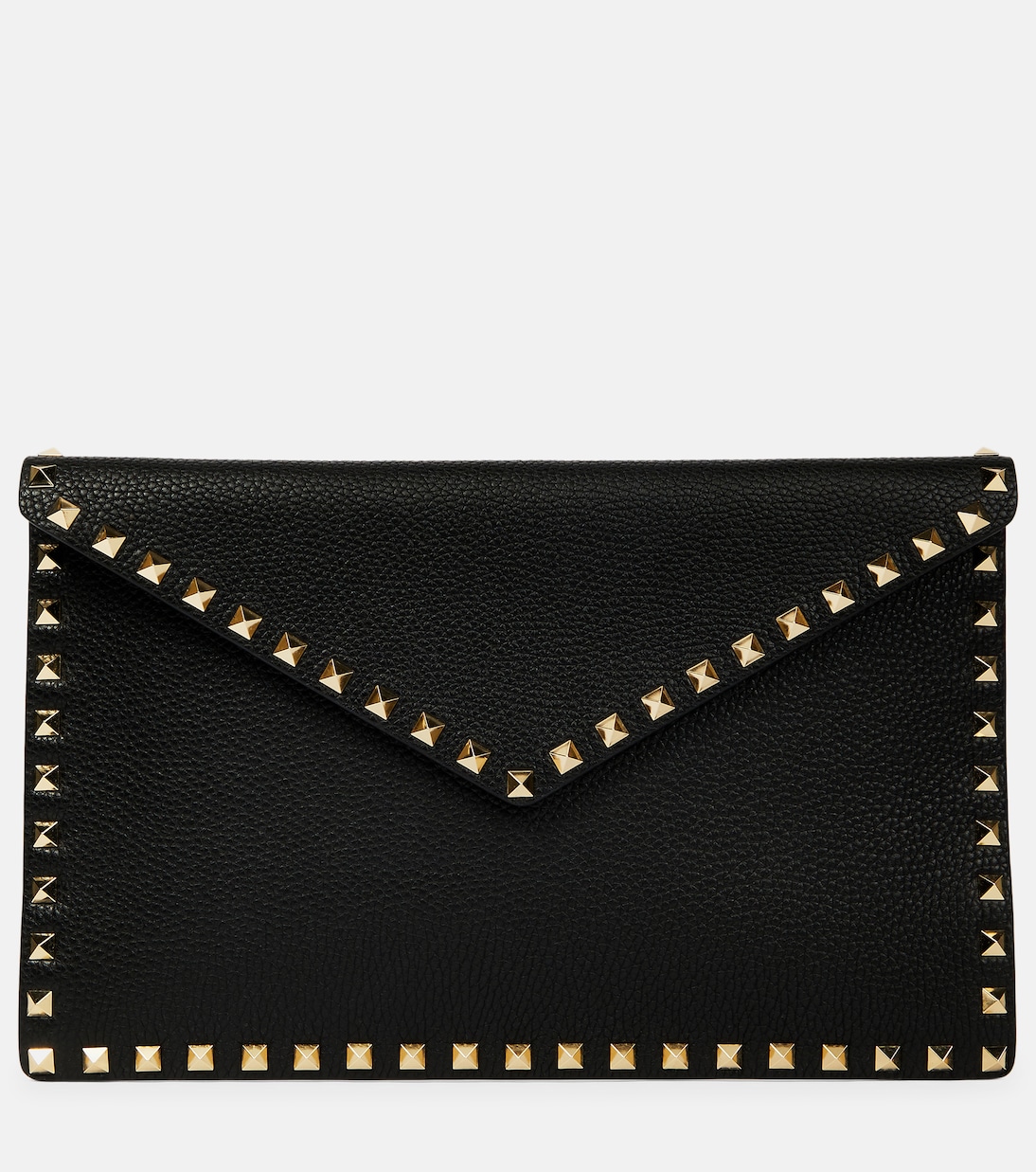 Rockstud leather clutch | Valentino Garavani