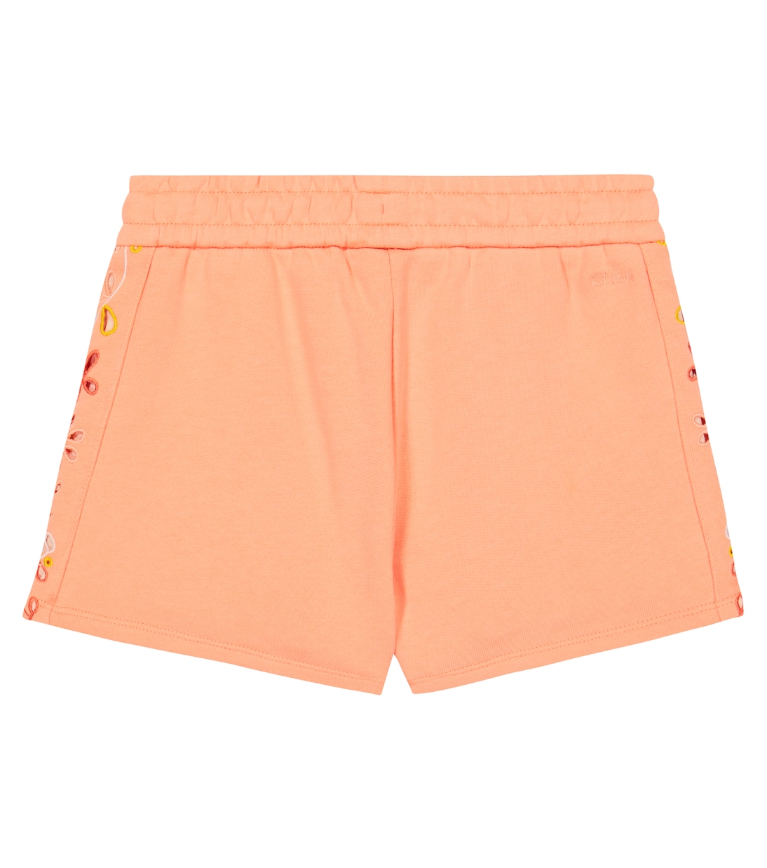 Bestickte Shorts aus Baumwolle | Chloé Kids