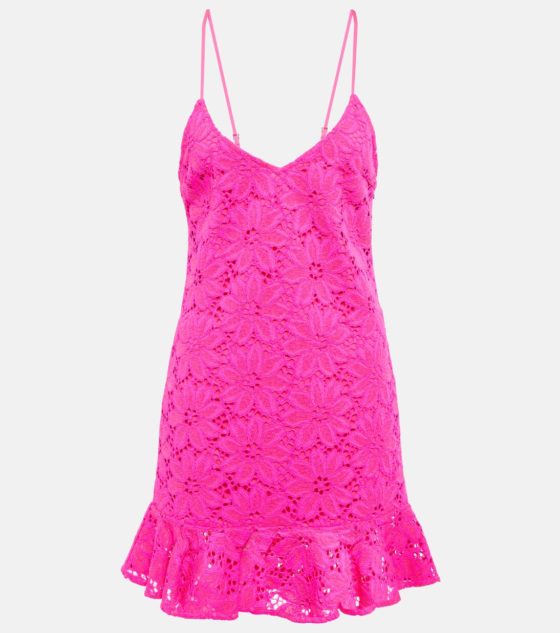 Minikleid aus Spitze | Rotate