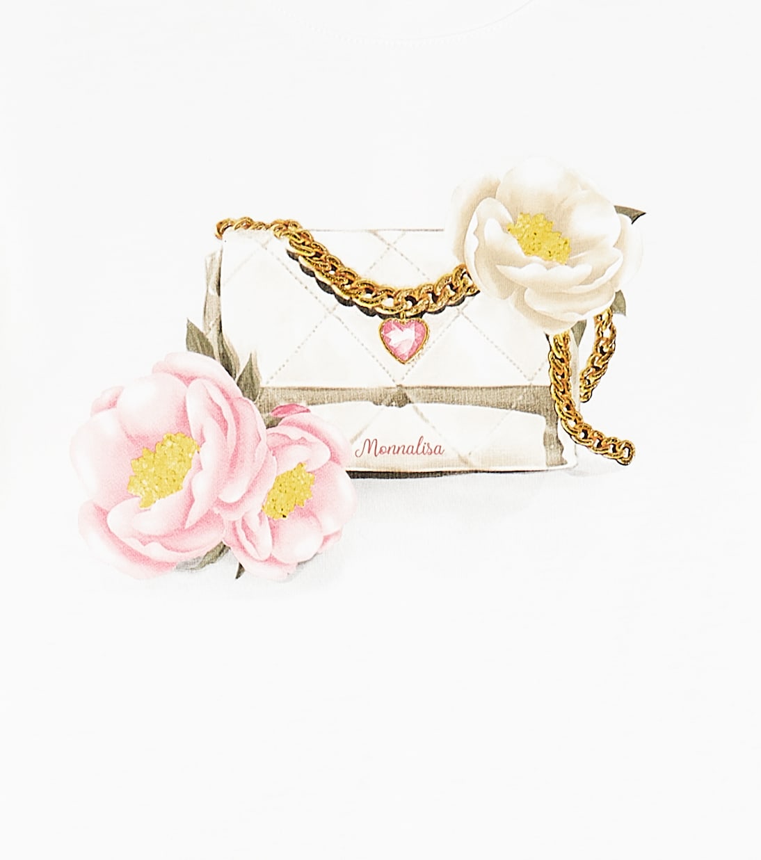 Printed cotton jersey top | Monnalisa