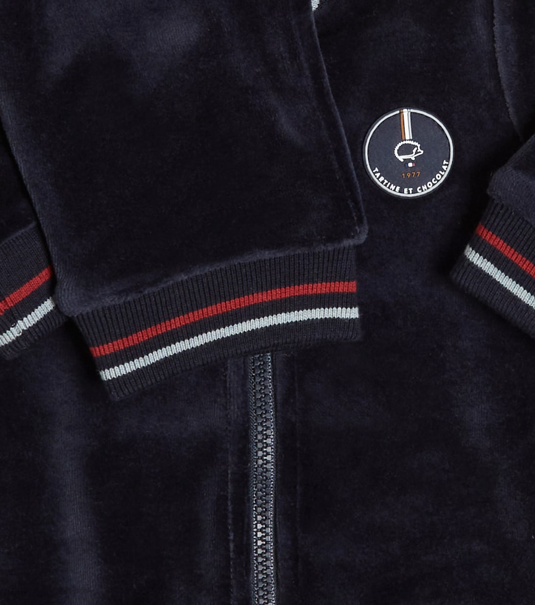 Baby cotton-blend jacket and sweatpants set | Tartine et Chocolat