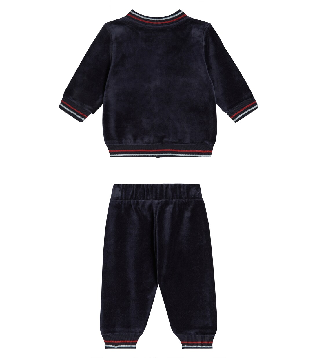 Baby cotton-blend jacket and sweatpants set | Tartine et Chocolat