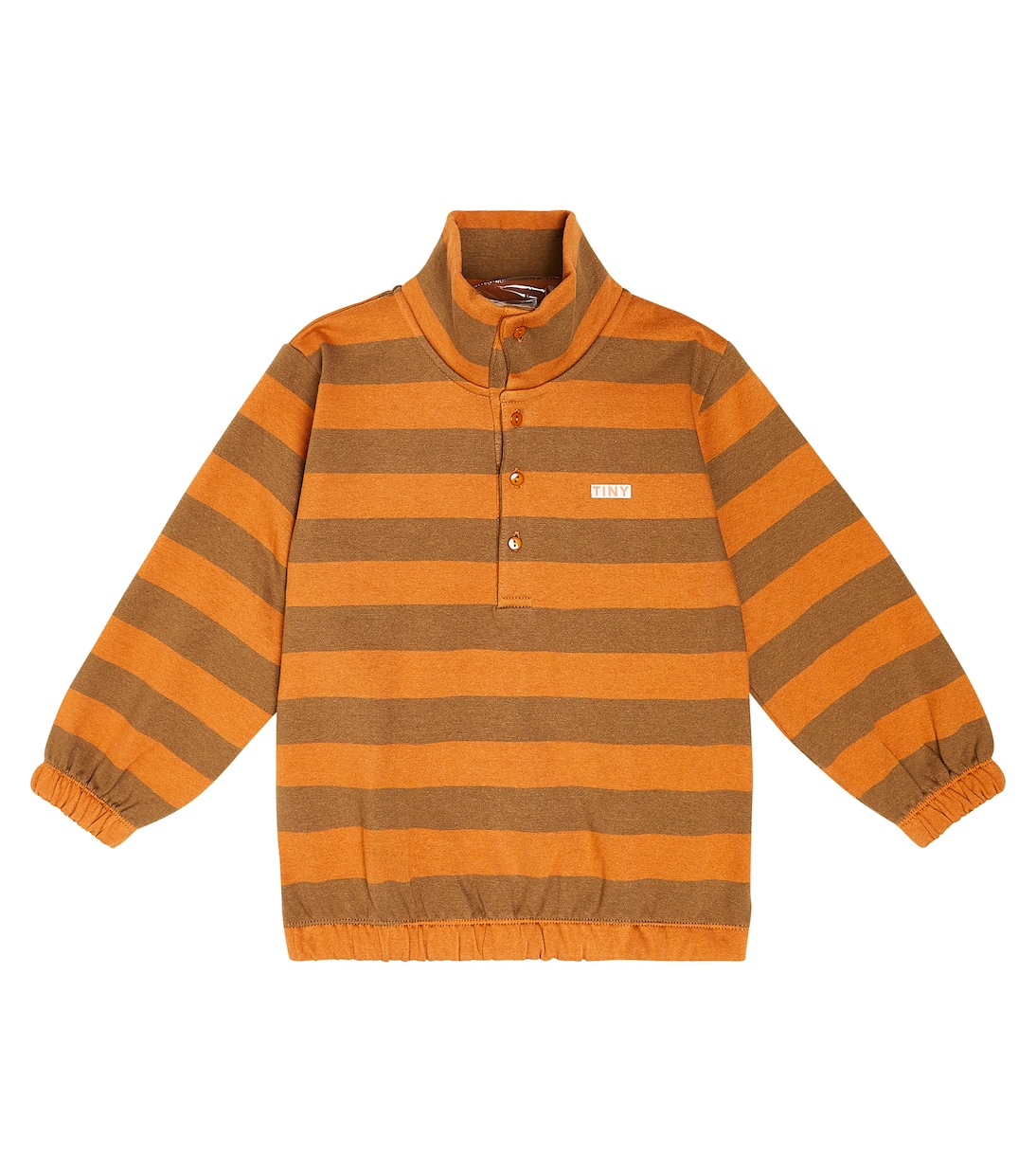 Tiny Stripes cotton-blend sweatshirt | Tinycottons