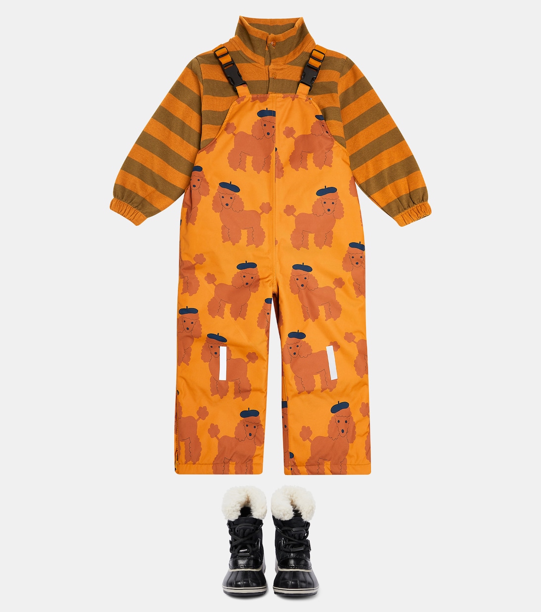 Tiny Stripes cotton-blend sweatshirt | Tinycottons