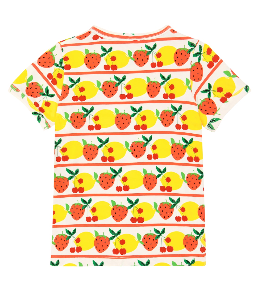 Printed cotton-blend jersey T-shirt | Mini Rodini