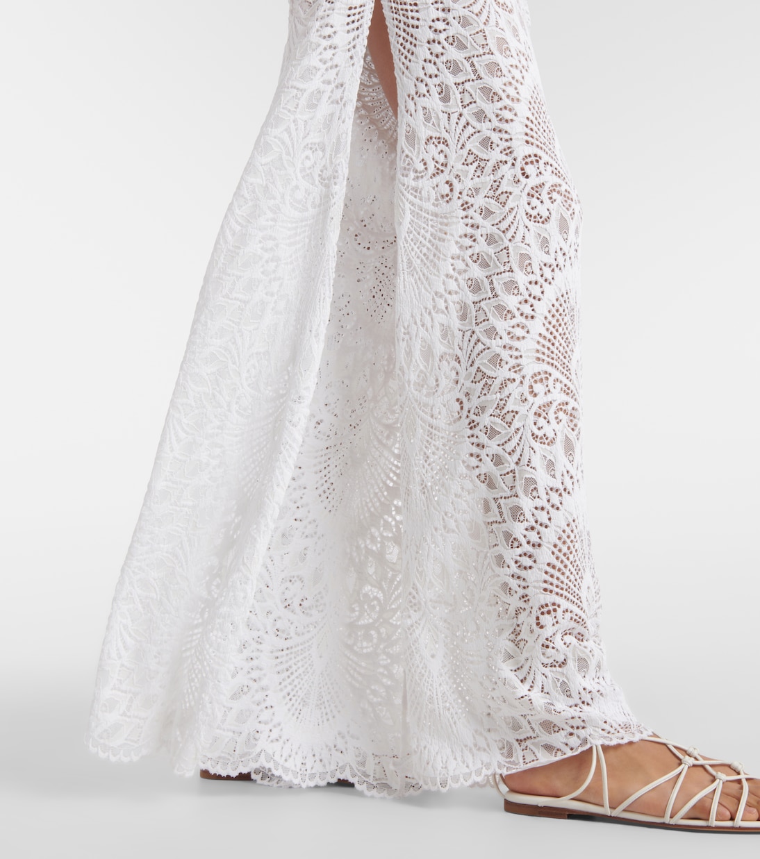 Pantalon ample Charlize en dentelle | Alexandra Miro