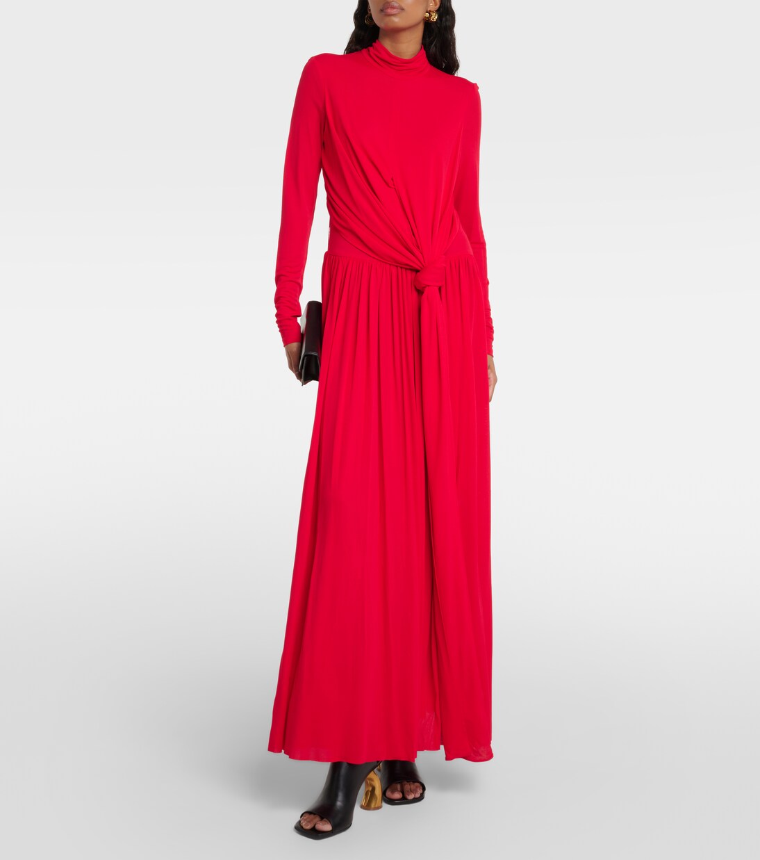 Robe longue Meret en crêpe | Proenza Schouler