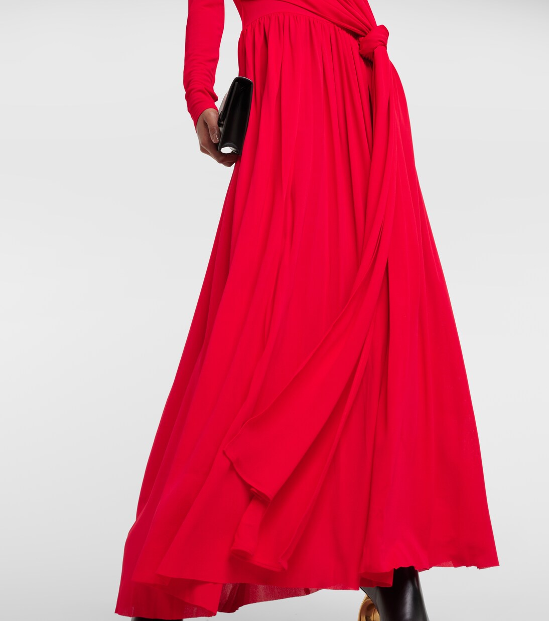 Robe longue Meret en crêpe | Proenza Schouler