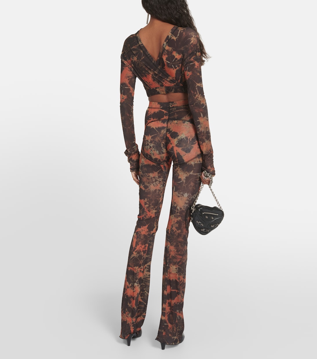 Cropped-Top Anti Cross Over aus Jersey | KNWLS