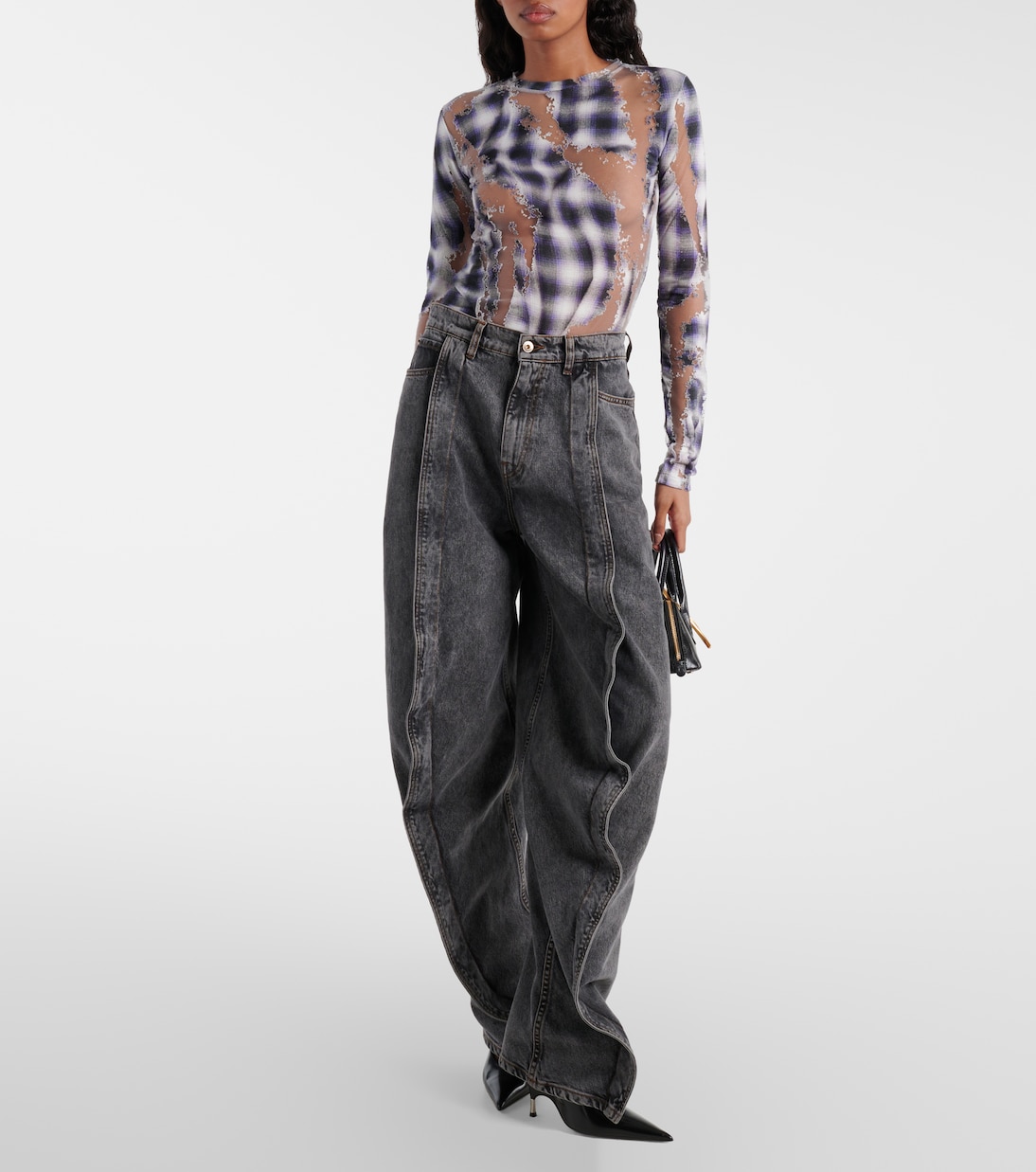 Top aus Devoré | Y/Project