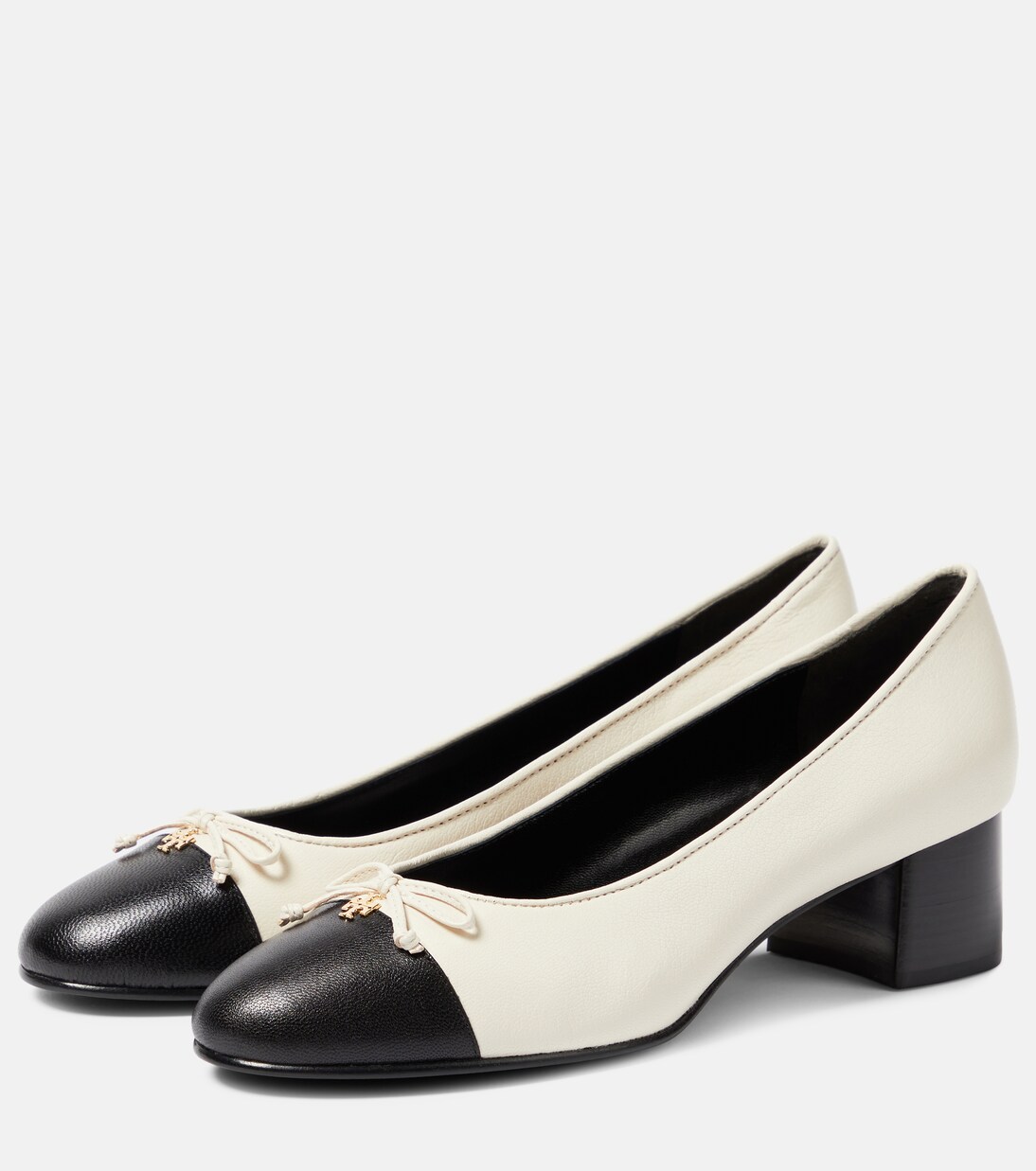 Cap-toe leather pumps | Tory Burch