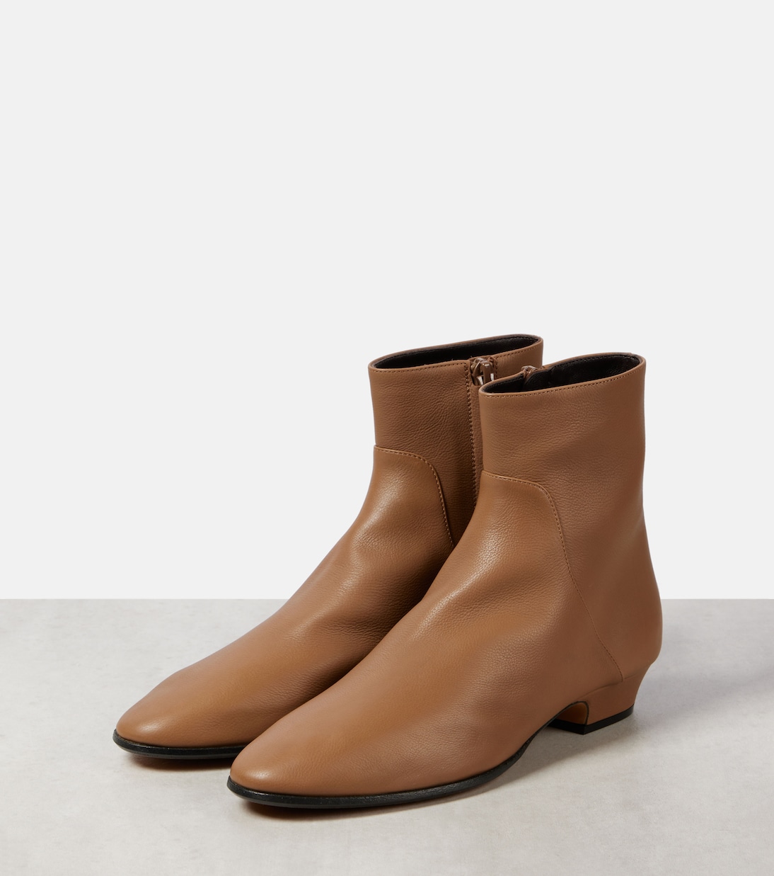 Ankle Boots Hereditas 25 aus Leder | The Row