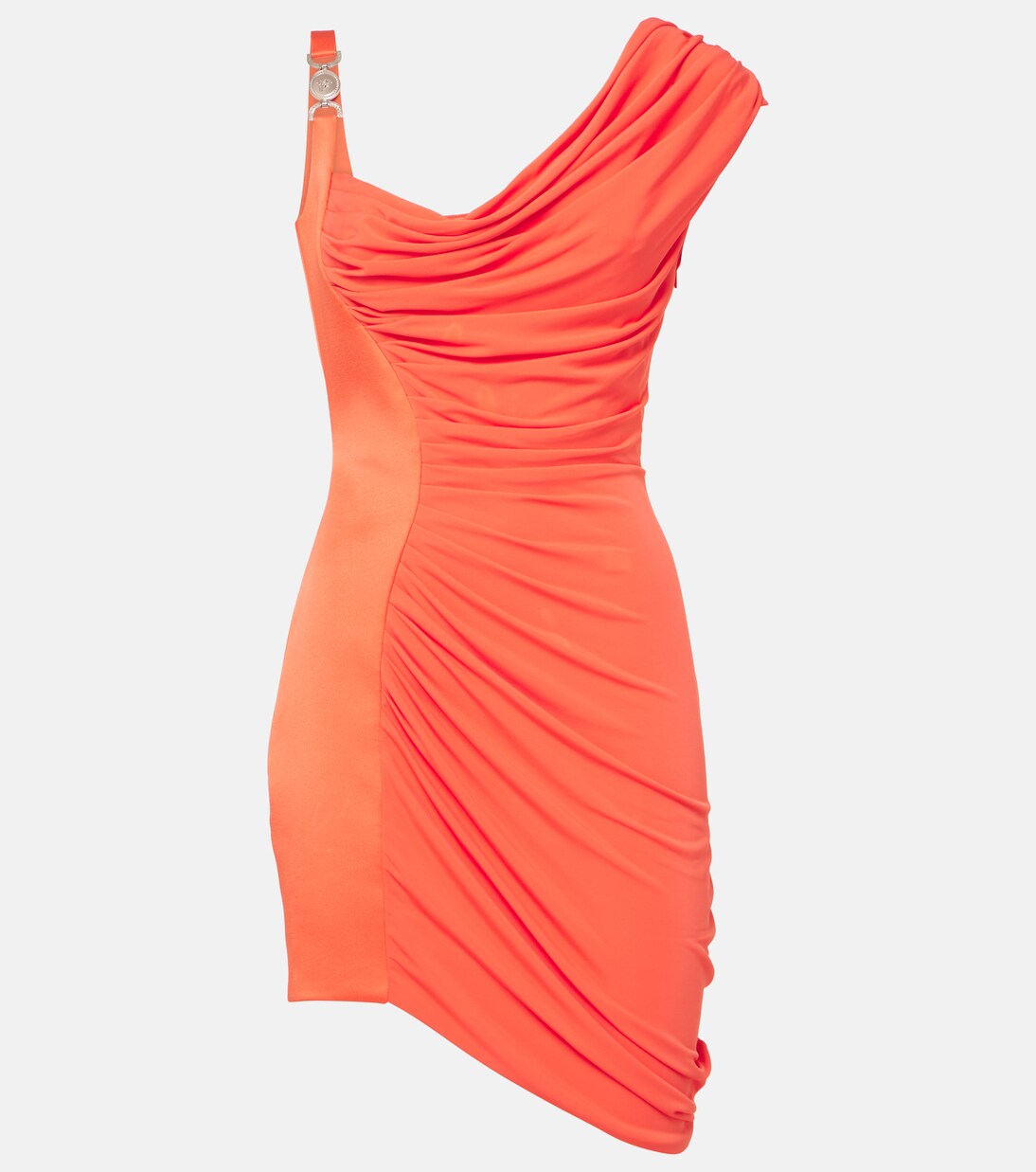 Robe longue Medusa ’95 en satin | Versace