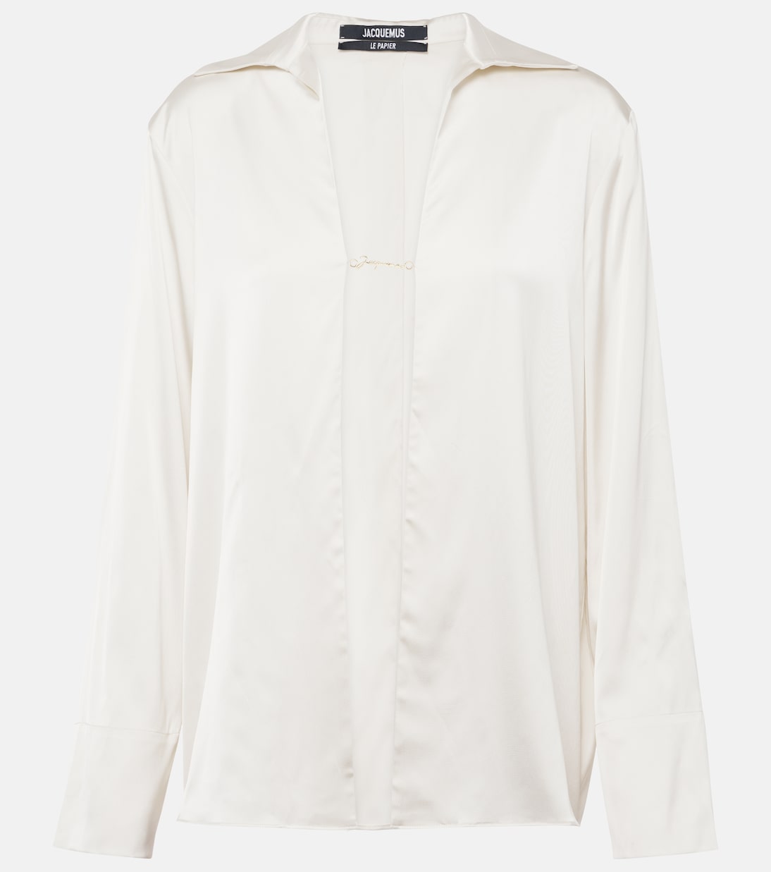 La Chemise Notte satin top | Jacquemus