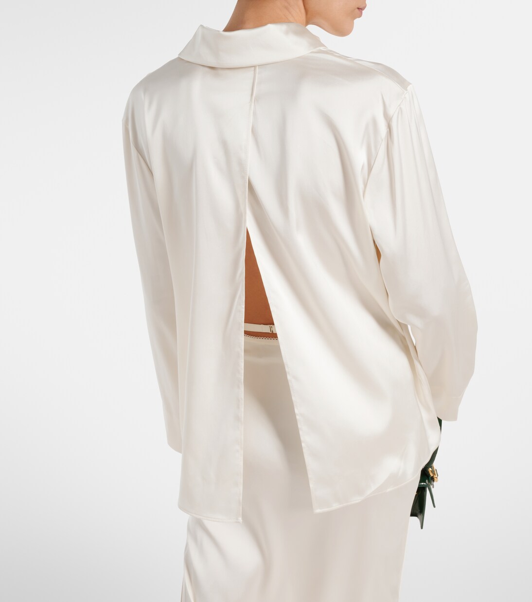 La Chemise Notte satin top | Jacquemus