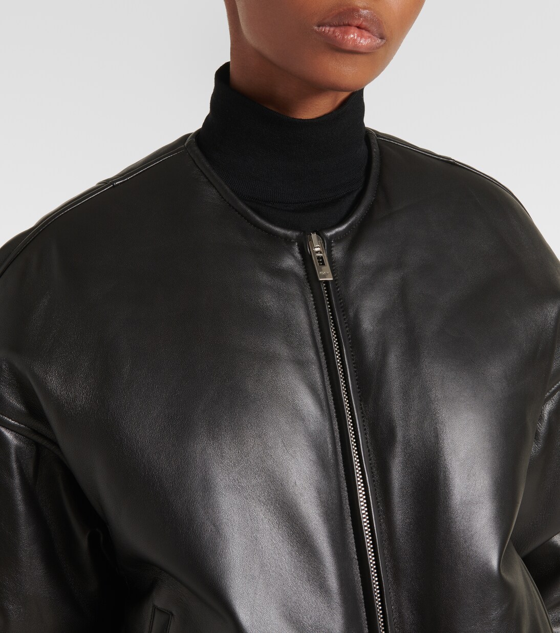 Bomberjacke aus Leder | Alaïa