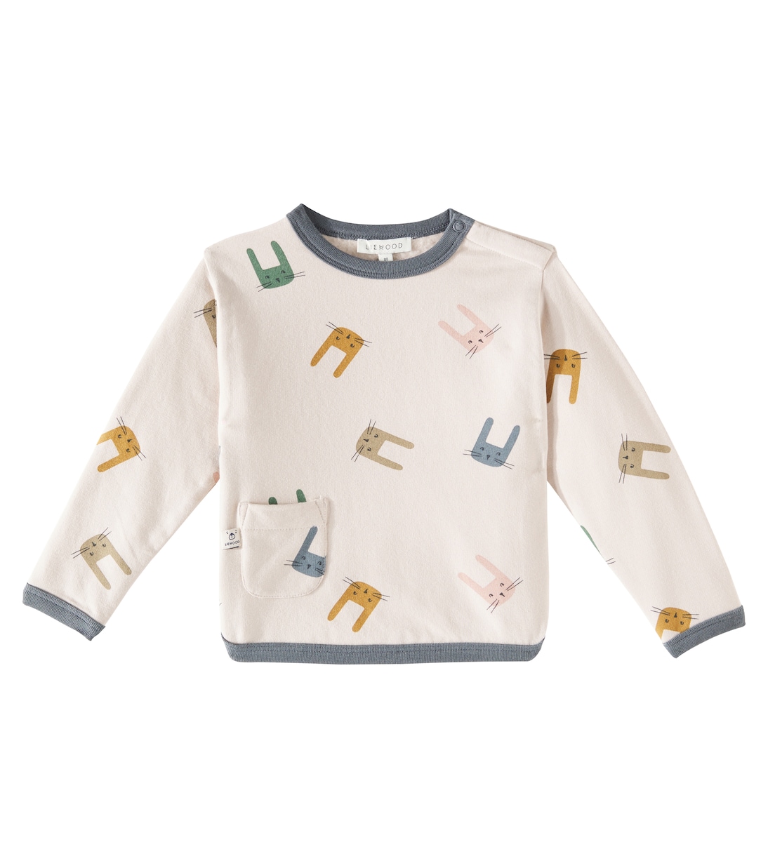Baby Lucie printed cotton-blend sweatshirt | Liewood