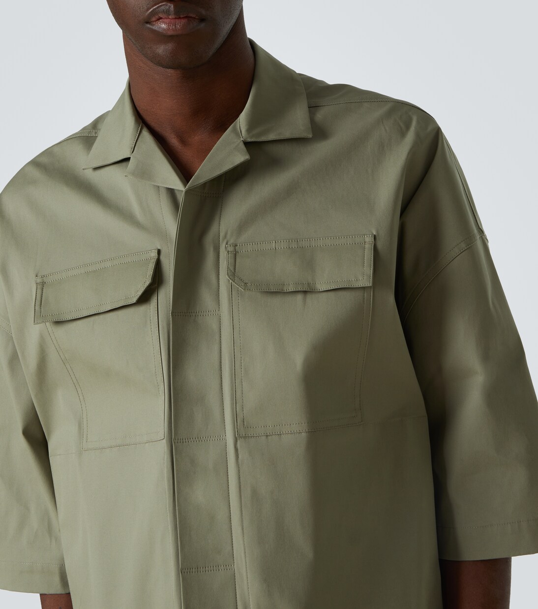 Hemd Magnum Tommy aus Popeline | Rick Owens