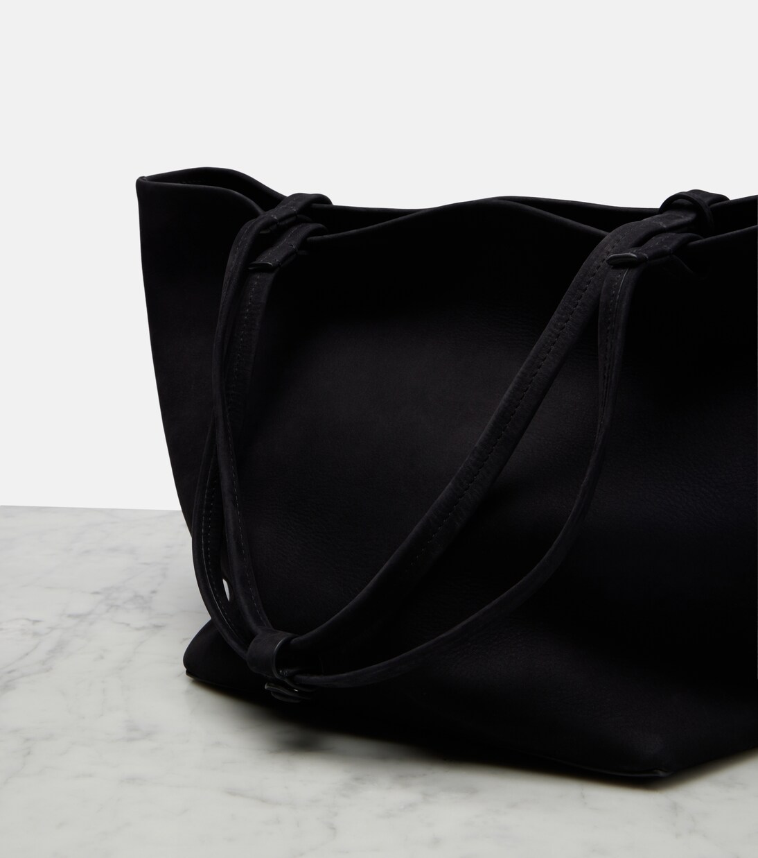 Park Three suede tote bag | The Row