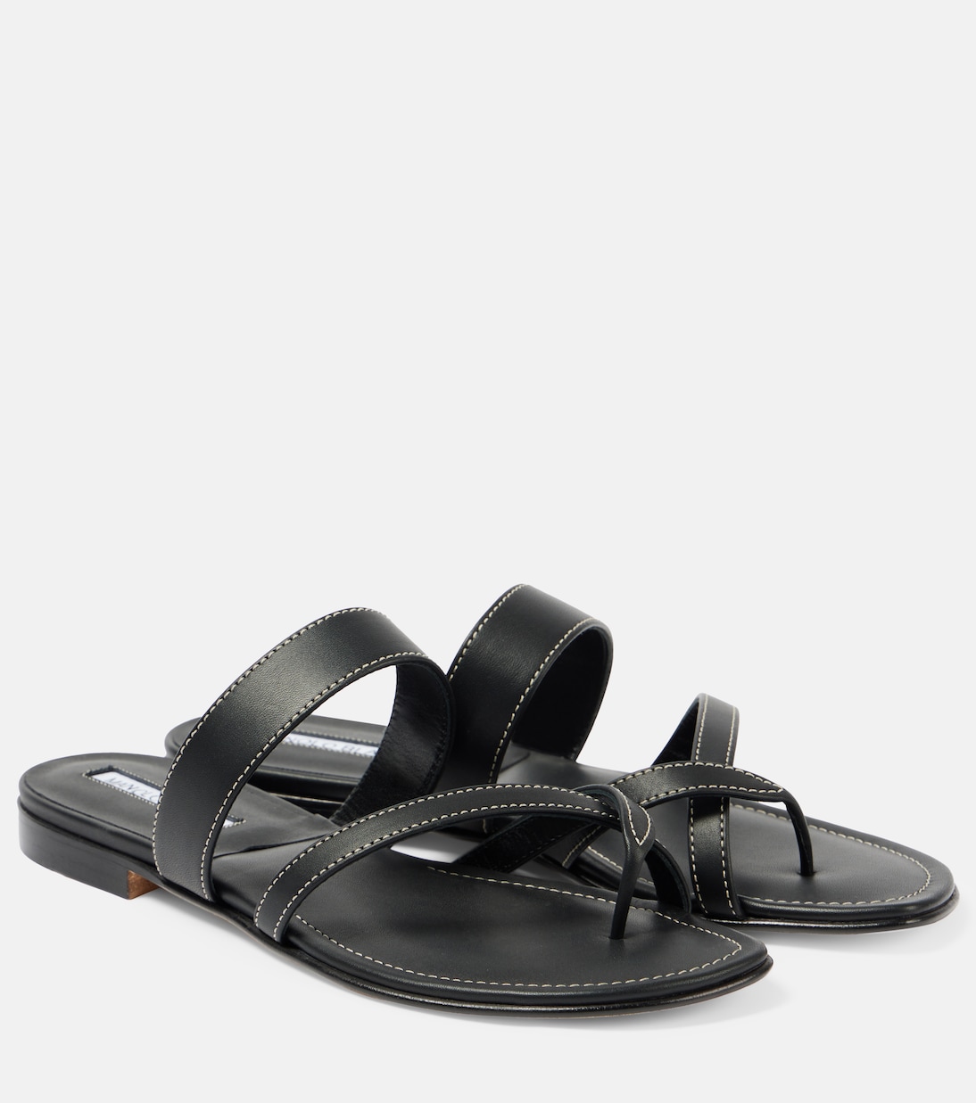 Susacru leather thong sandals | Manolo Blahnik