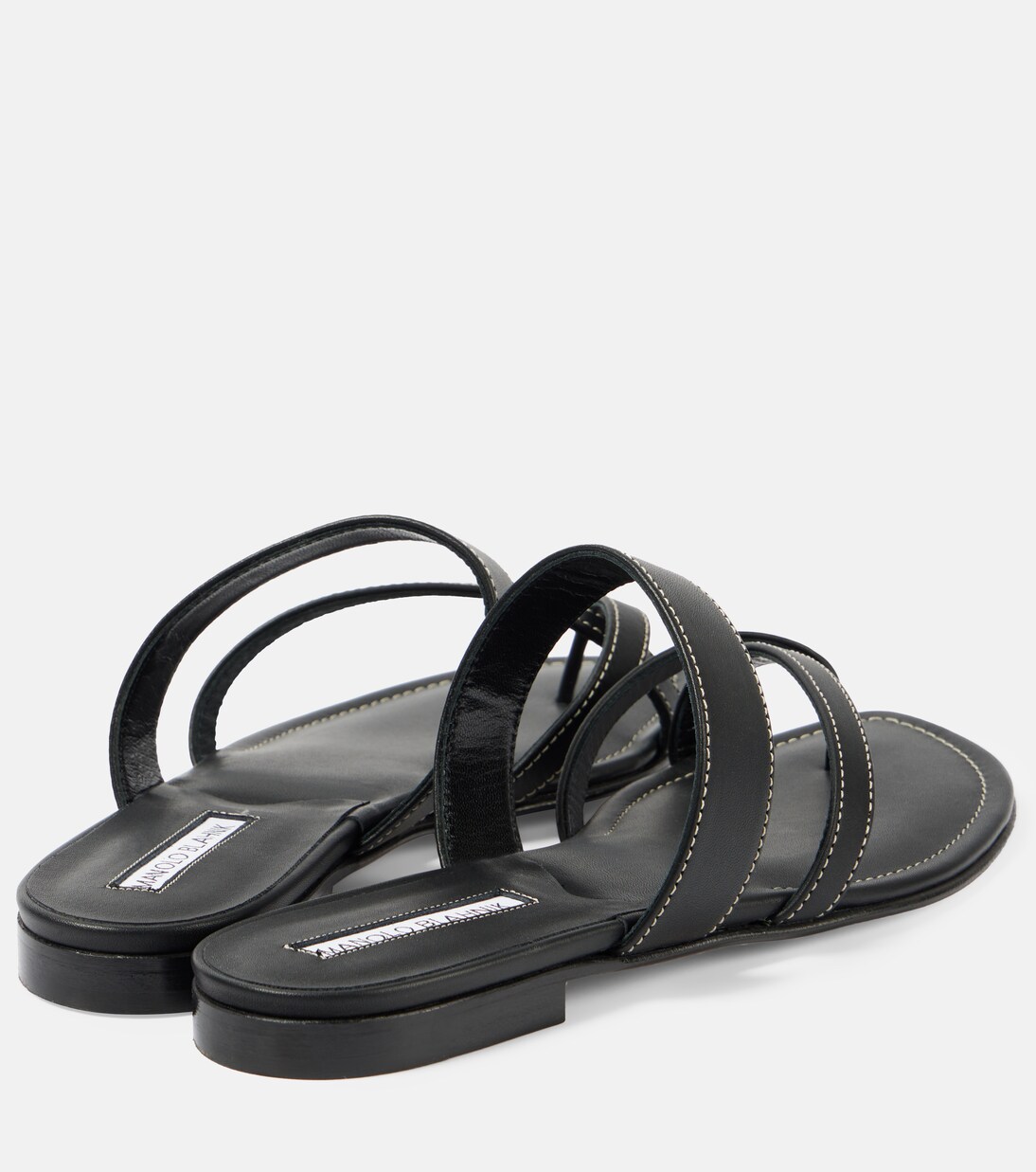 Susacru leather thong sandals | Manolo Blahnik