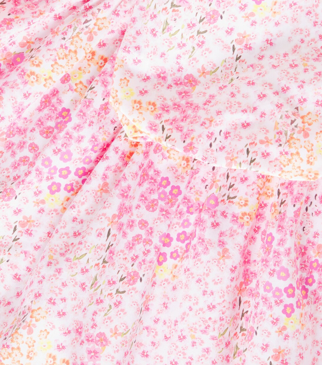 Floral printed cotton dress | Patachou