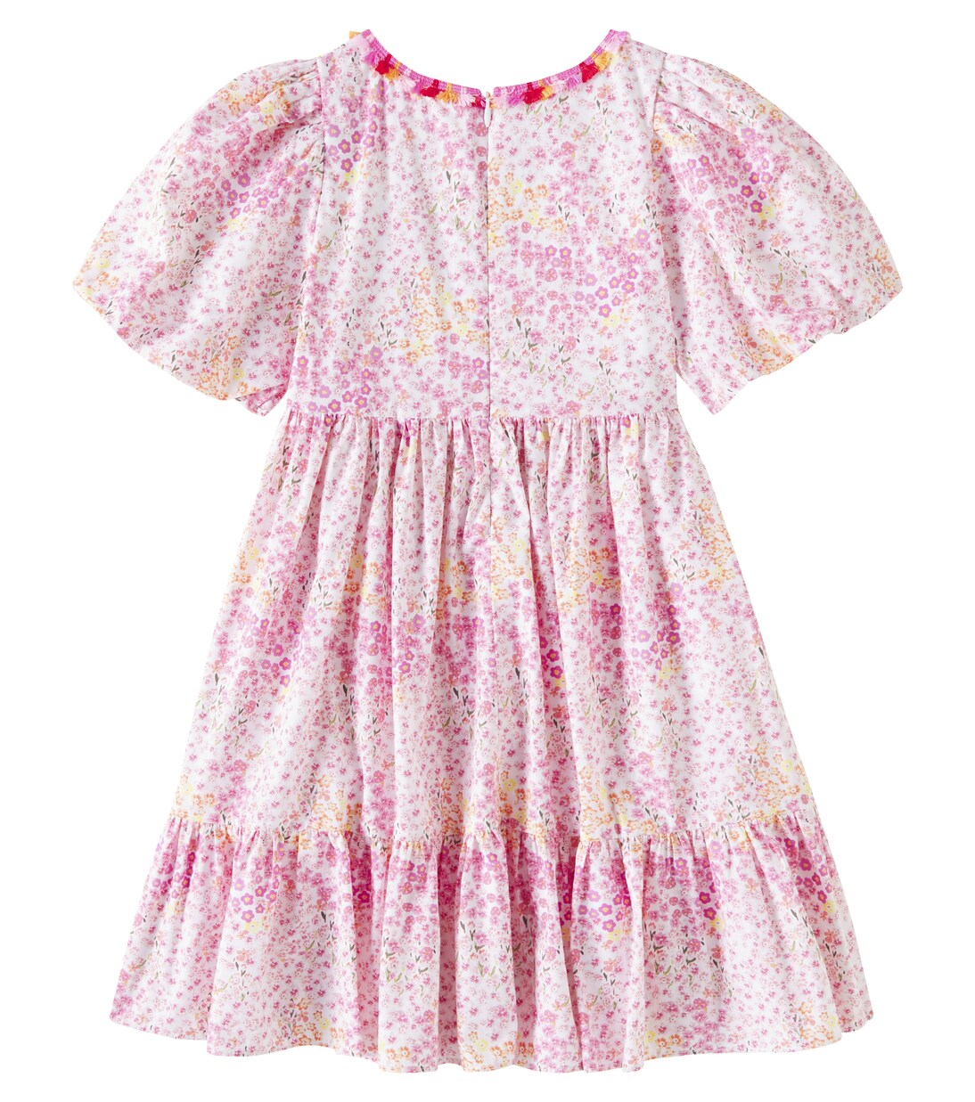 Floral printed cotton dress | Patachou