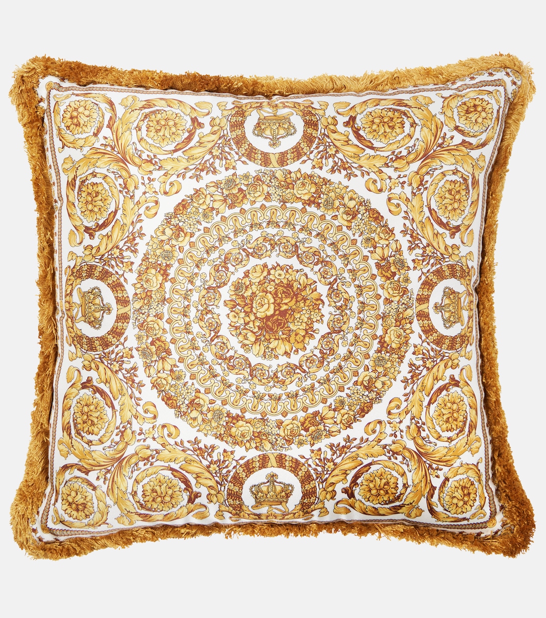 Barocco silk cushion  | Versace Home