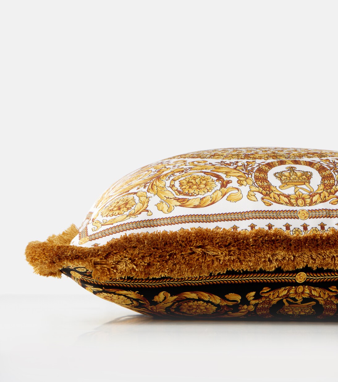 Barocco silk cushion  | Versace Home