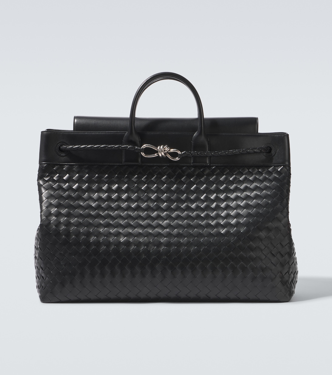 Andiamo Voyager Large leather tote bag | Bottega Veneta