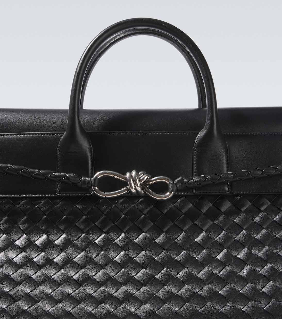 Andiamo Voyager Large leather tote bag | Bottega Veneta