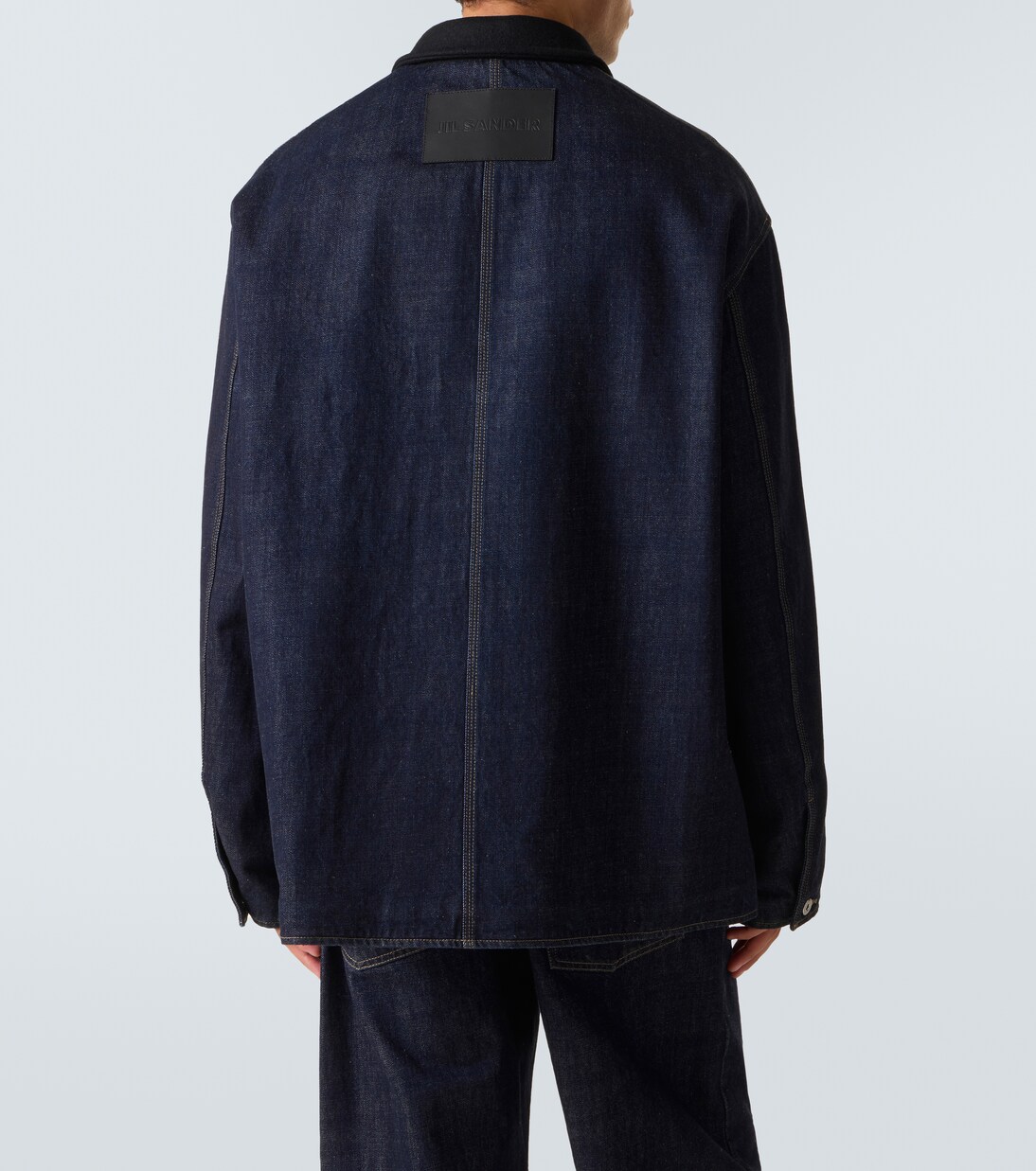 Oversized denim jacket | Jil Sander