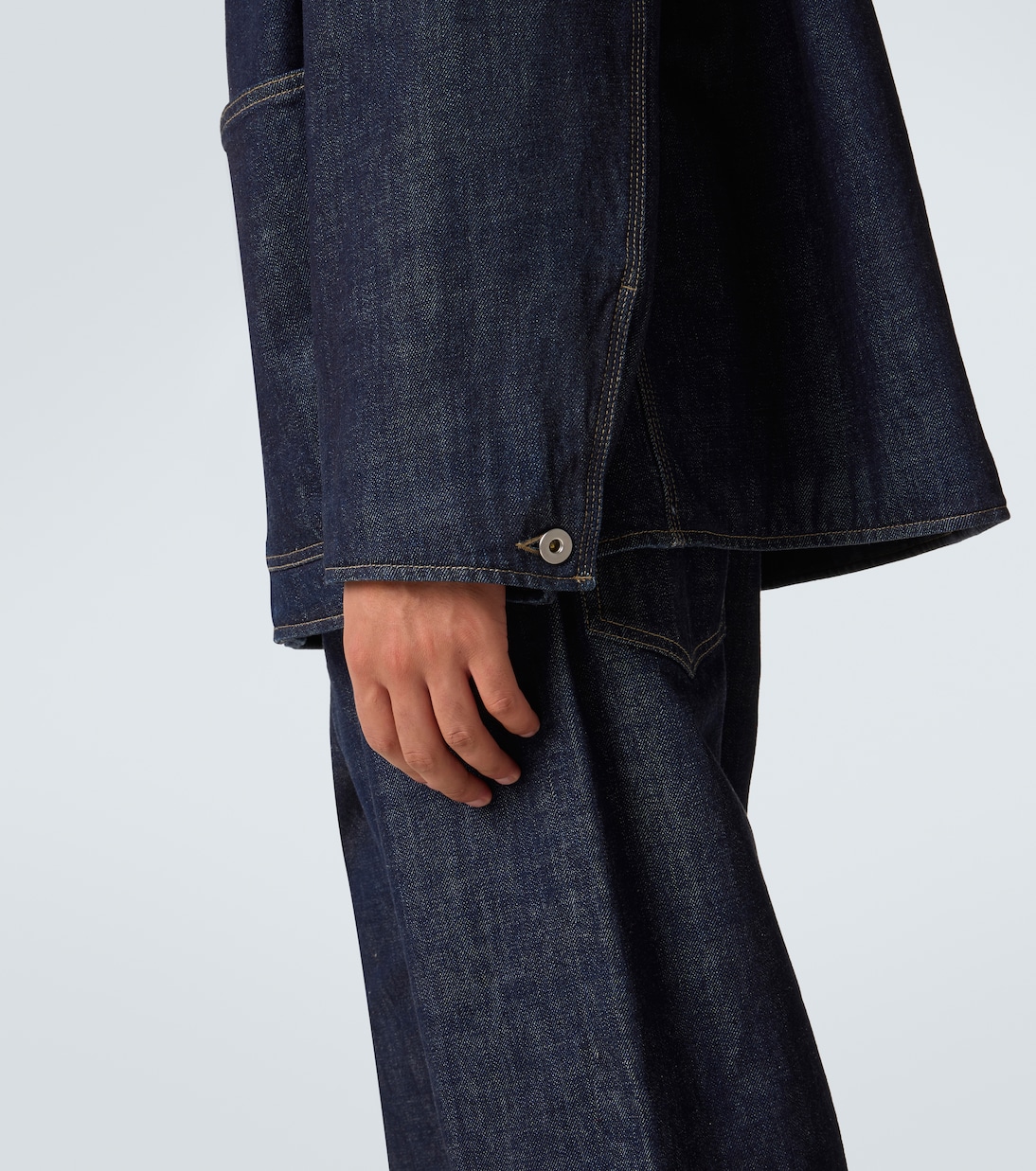 Oversized denim jacket | Jil Sander
