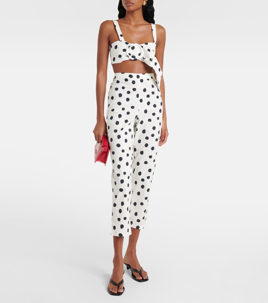 Top de algodón con lunares | Adriana Degreas