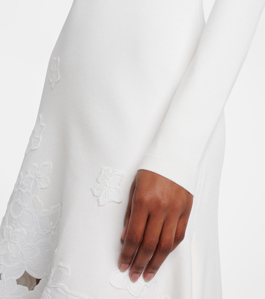 Midikleid mit Spitze | Oscar de la Renta